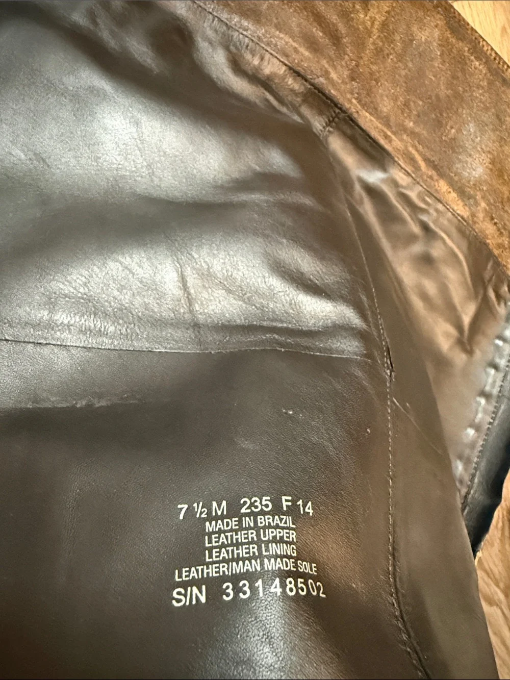 Tory Burch Distressed Brown Leather Riding Boots – Women’s Size 7.5